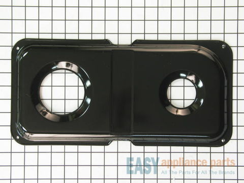 Double Burner Pan - Right Side – Part Number: WB34K10021