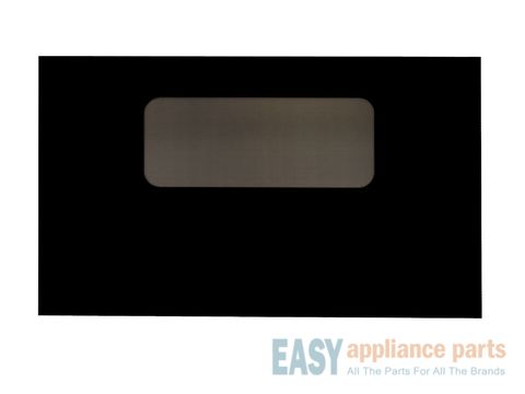 Outer Oven Door Glass - Black – Part Number: WB36X5691