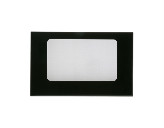Outer Oven Door Glass - Black – Part Number: WB57K4