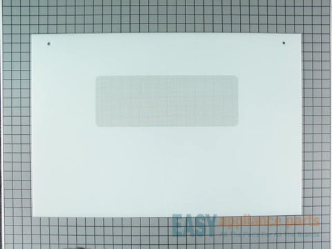 Outer Oven Glass Door - White – Part Number: WB57T10111