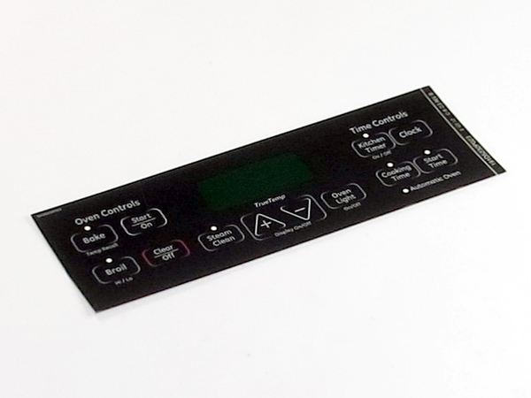 FACEPLATE GRAPHIC(BK/SS) – Part Number: WB27T11177