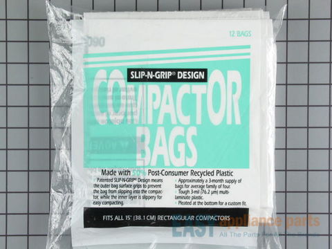 Compactor Bags - Package of 12 – Part Number: WC60X5017