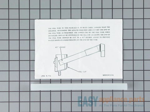 Fill Tube Extension – Part Number: WR2X6087