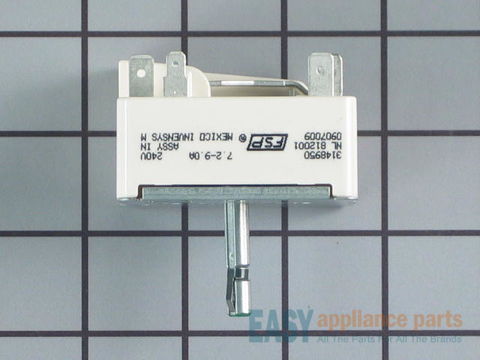 Surface Burner Switch - 8" – Part Number: 3148950