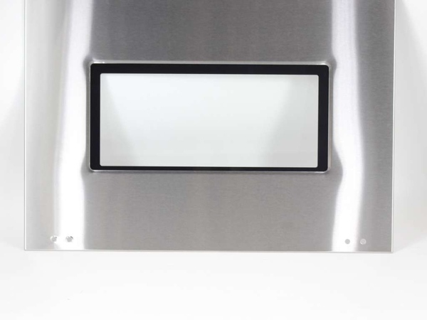 Exterior Door Glass - Stainless – Part Number: W10401225