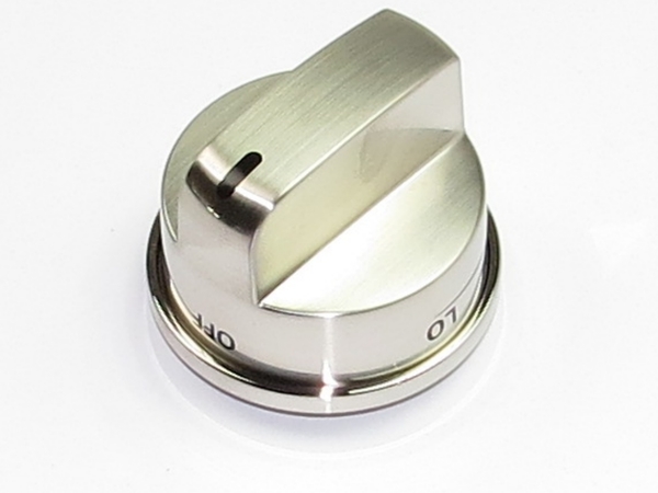 Burner Control Knob - Stainless Steel – Part Number: EBZ37189611