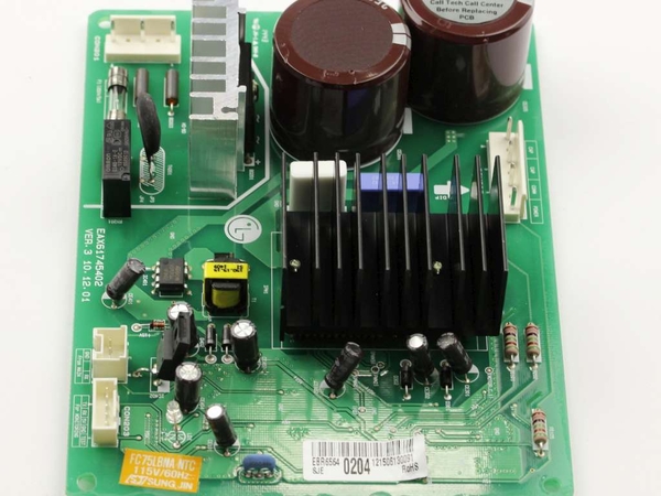 Refrigerator Compressor Control Board – Part Number: EBR65640204
