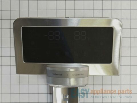Dispenser Control Panel-Cover Assembly – Part Number: DA97-08518D