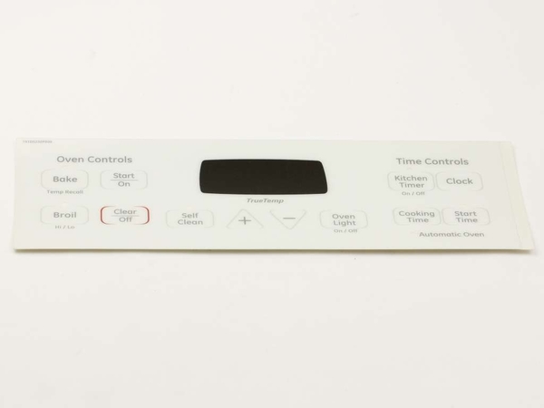 FACEPLATE GRAPHICS – Part Number: WB27T11424