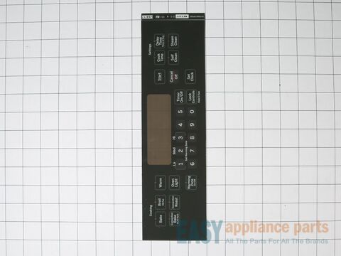 FACEPLATE GRAPHICS (DG) – Part Number: WB07X21417