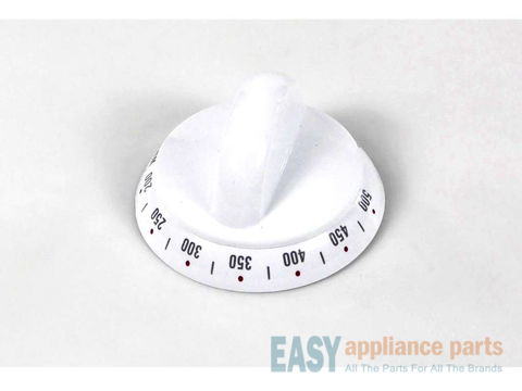 THERMOSTAT KNOB GE (White) – Part Number: WB03K10154