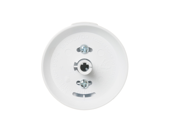 KNOB THERMOSTAT GE (White) – Part Number: WB03K10158