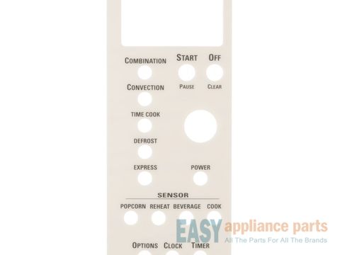 DECO CONTROL PANEL – Part Number: WB27X10797