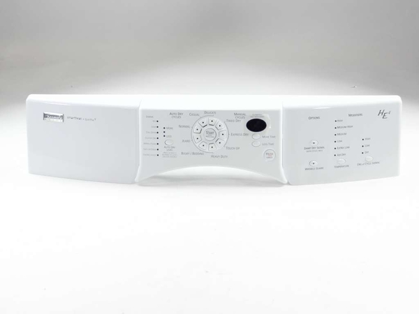 Dryer User Interface and Control Panel Assembly - White – Part Number: 280100