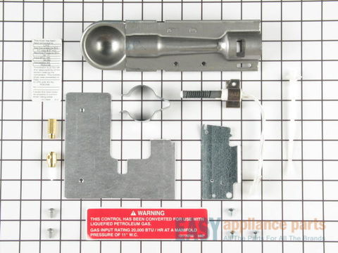 Dryer Conversion Kit - Natural Gas to Liquid Propane – Part Number: PCK3100